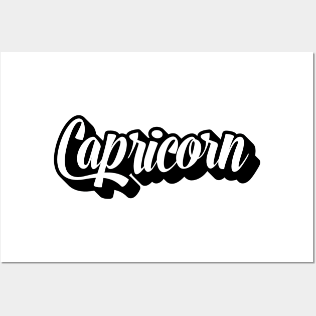 Capricorn Zodiac // Coins and Connections Wall Art by coinsandconnections